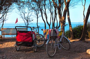 Camping met uitzicht op de Middellandse Zee - naturistencamping Corsica
