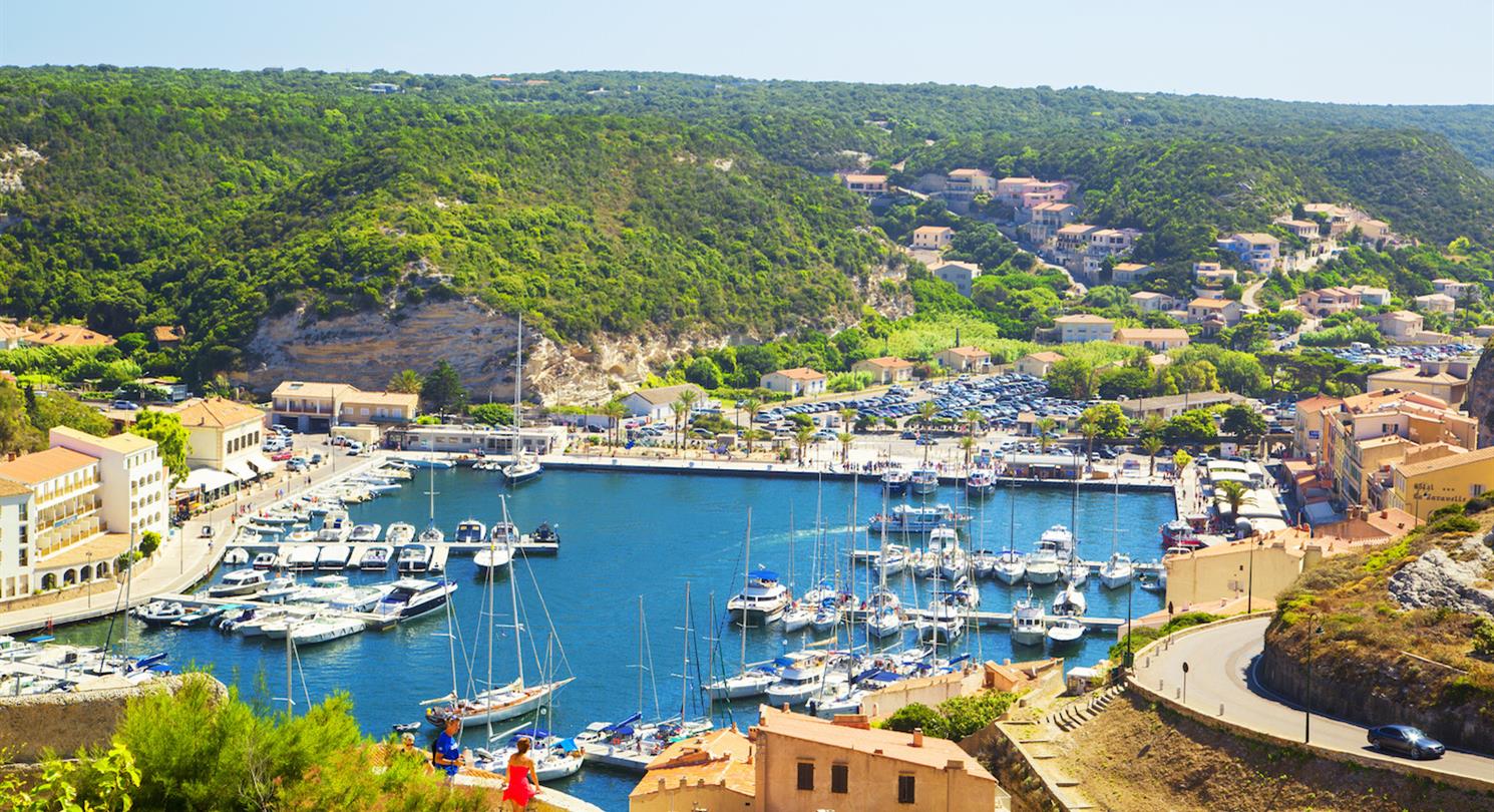 Haven van Bonifacio nabij naturistencamping Corsica, Domaine de Bagheera