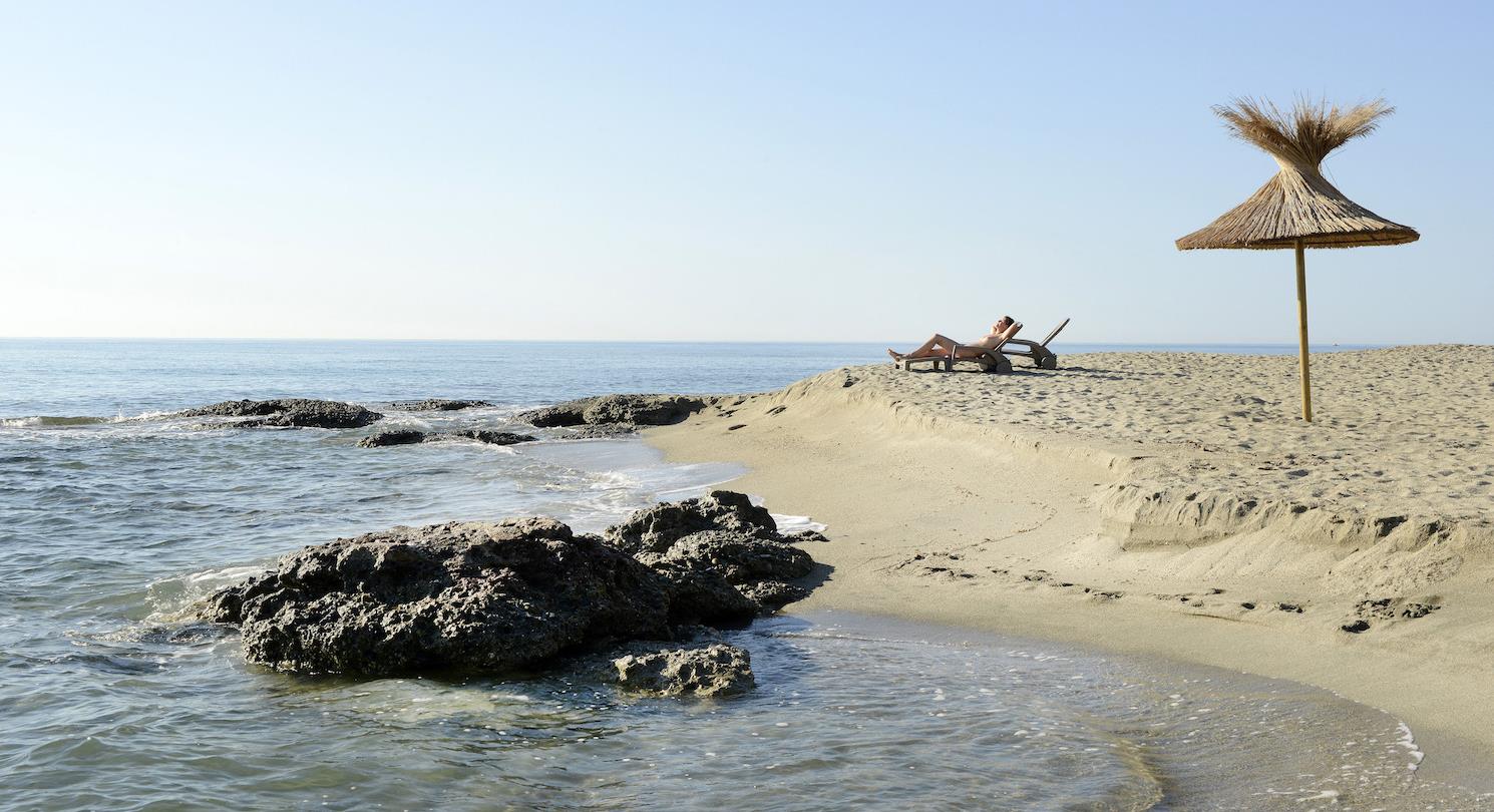 Naturistenstrand - Bagheera naturistenresidentie aan de rand van de Middellandse Zee