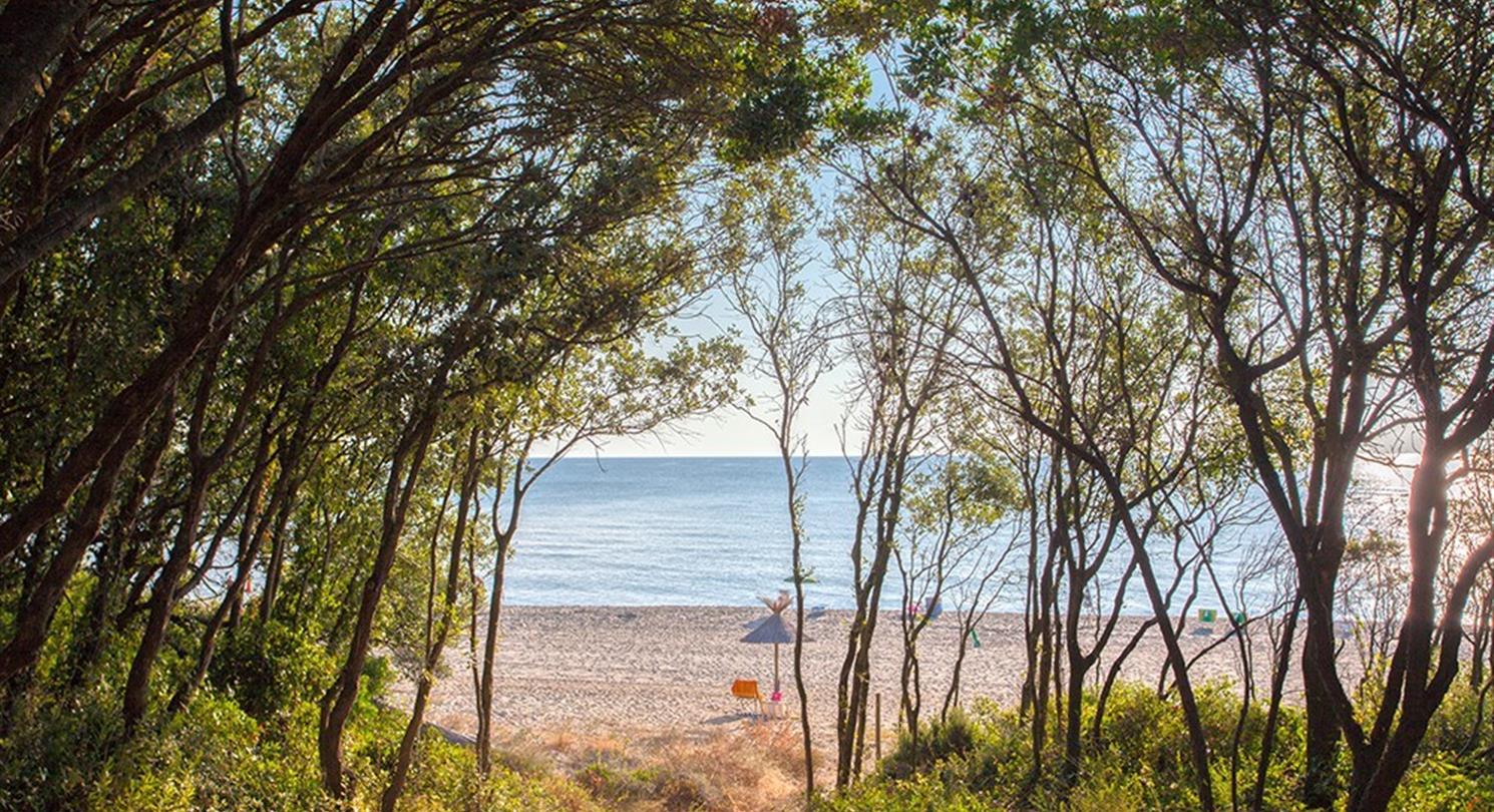 Naturistenstrand op Corsica - Corsicaanse naturistencamping aan zee