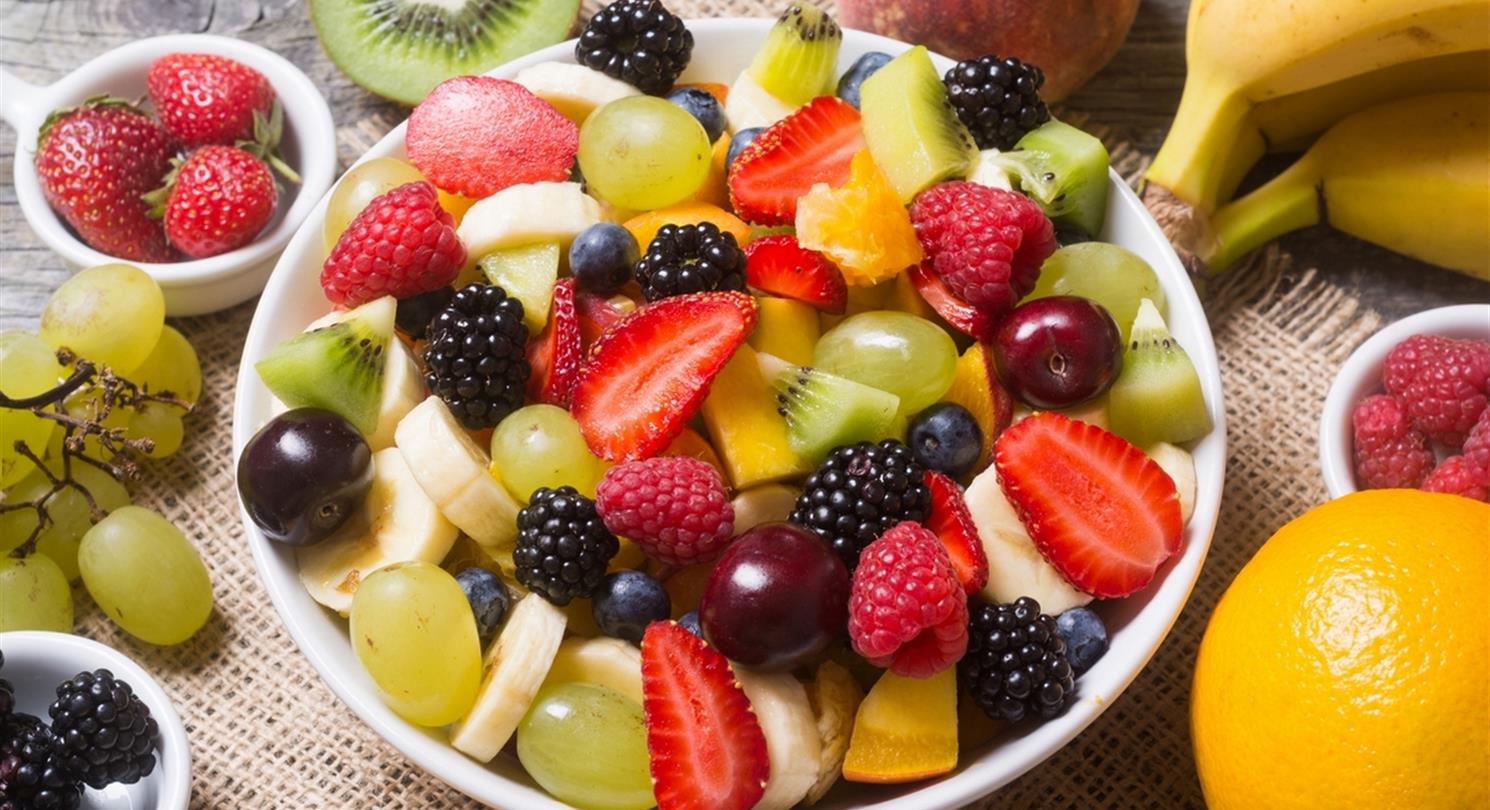 Fruitsalade - Naturistencamping Bagheera op Corsica