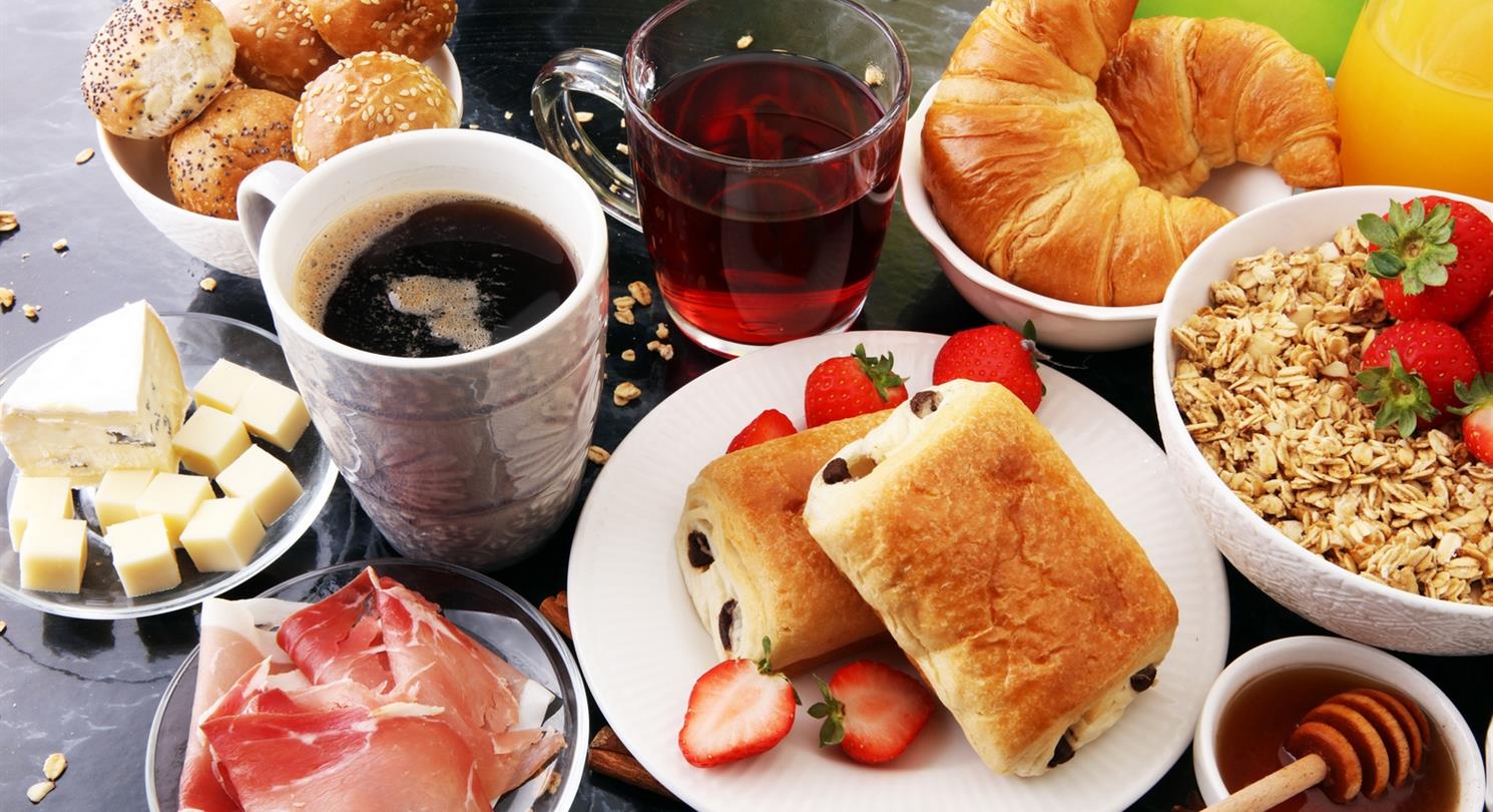Breakfast - Bagheera naturist area with seaside restaurant