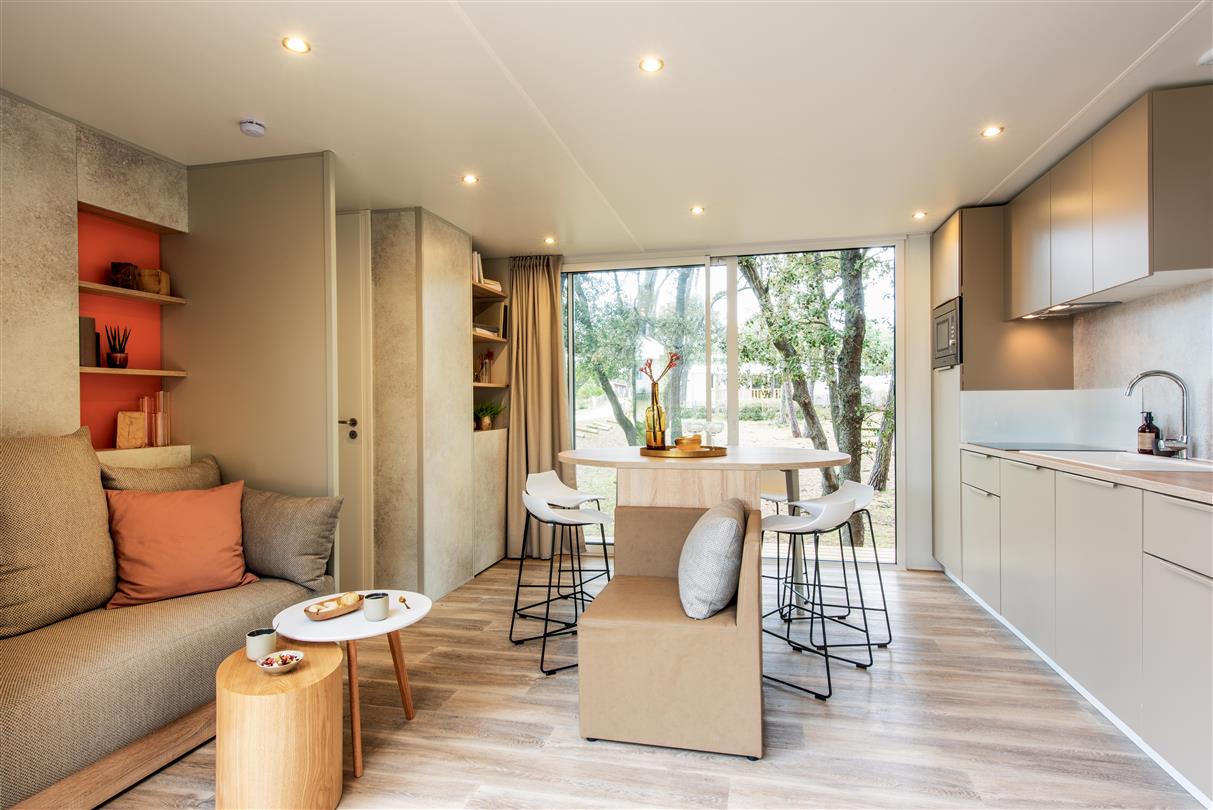 MOBIL HOME K-WEST Luce & Mare Naturistische vakantiewoning op Corsica aan zee