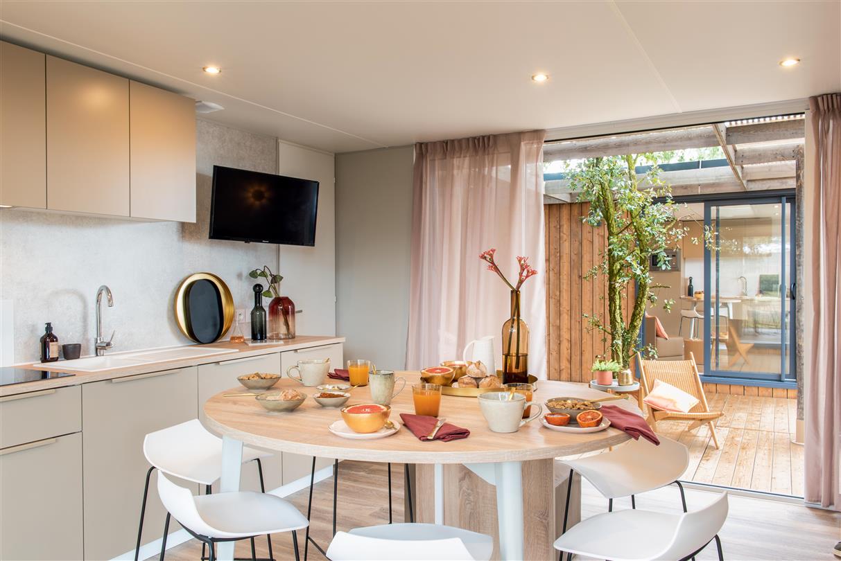 MOBIL HOME K-WEST Luce & Mare Naturistische vakantiewoning op Corsica aan zee