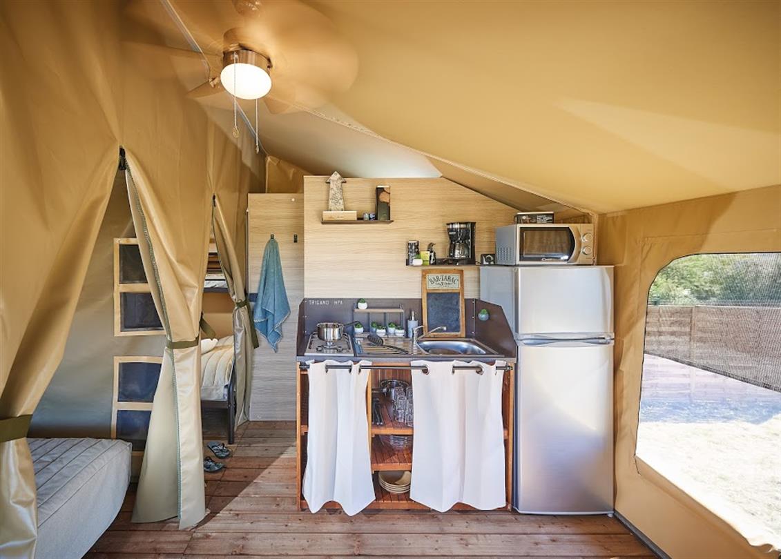 Lodge Confort Keuken