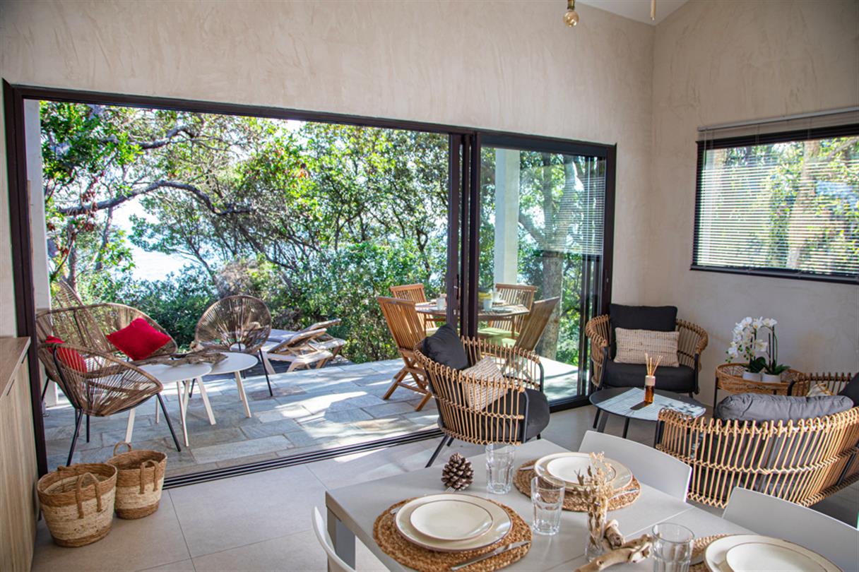 Promo Naturistische vakantiewoning op Corsica aan zee