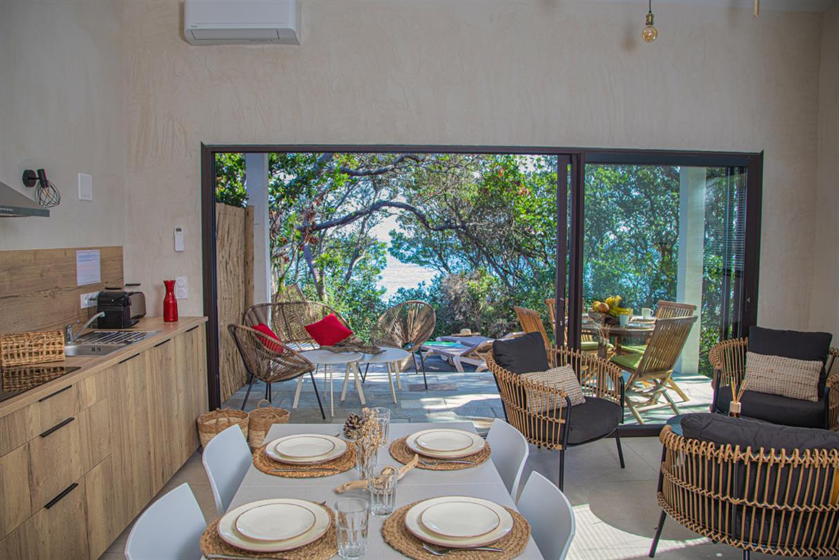 Promo Naturistische vakantiewoning op Corsica aan zee