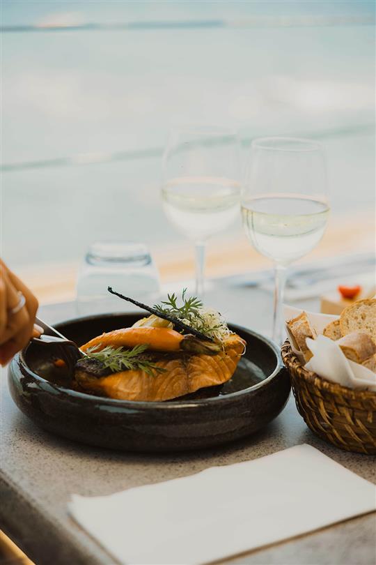 Corsicaans restaurant met panoramisch uitzicht op zee - Domaine de Bagheera